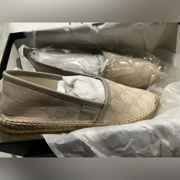 Gucci Espadrilles White size 37 1/2 - Picture 3 of 5